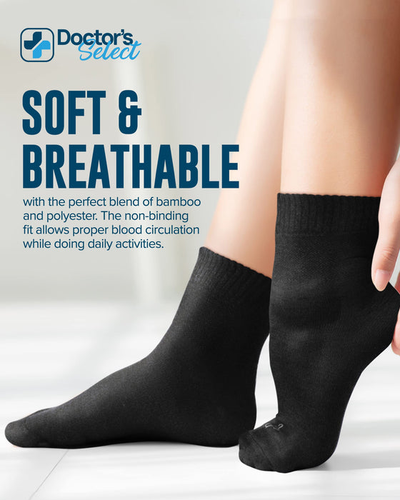 Doctor's Select Bamboo Diabetic Socks Women & Men | Bamboo Socks Womens