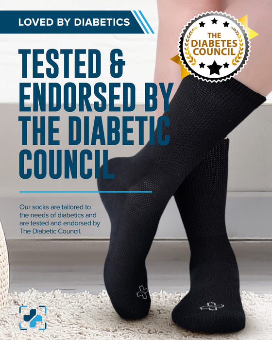 Doctor's Select Diabetic Socks for Men and Women | Diabetic Socks Women | Mens Diabetic Socks