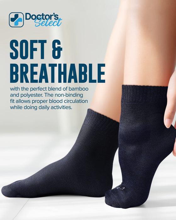 Doctor's Select Bamboo Diabetic Socks Women & Men | Bamboo Socks Womens