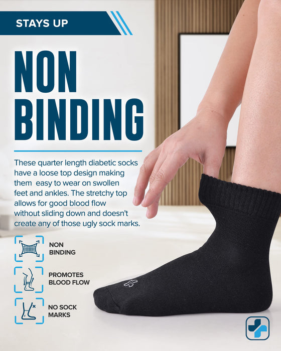 Doctor's Select Bamboo Diabetic Socks Women & Men | Bamboo Socks Womens