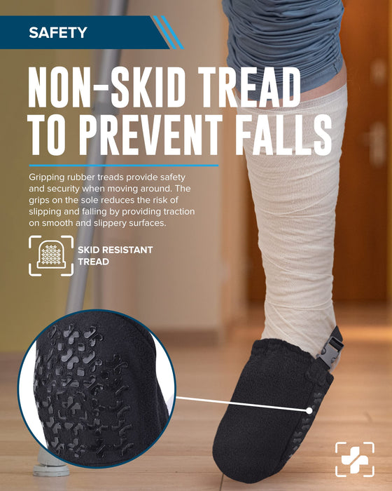 Doctor's Select Leg Cast Sock Cover | Foot Cast Toe Cover Socks