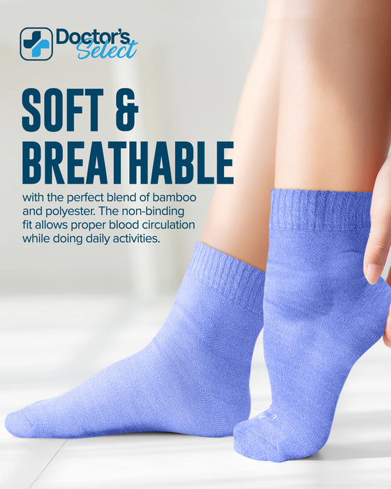 Doctor's Select Bamboo Diabetic Socks Women & Men | Bamboo Socks Womens