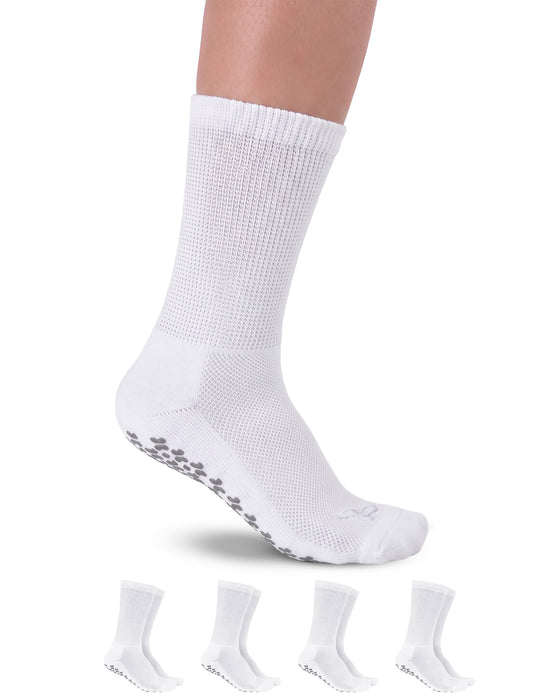Doctor's Select Diabetic Socks for Men and Women | Non Slip Socks Mens | Gripper Socks for Men