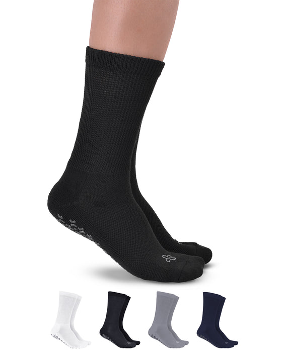 Doctor's Select Diabetic Socks for Men and Women | Non Slip Socks Mens | Gripper Socks for Men