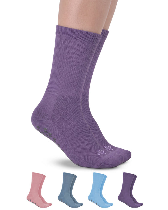 Doctor's Select Diabetic Socks for Men and Women | Non Slip Socks Mens | Gripper Socks for Men
