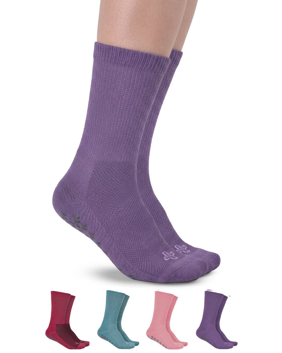 Doctor's Select Diabetic Socks for Men and Women | Non Slip Socks Mens | Gripper Socks for Men