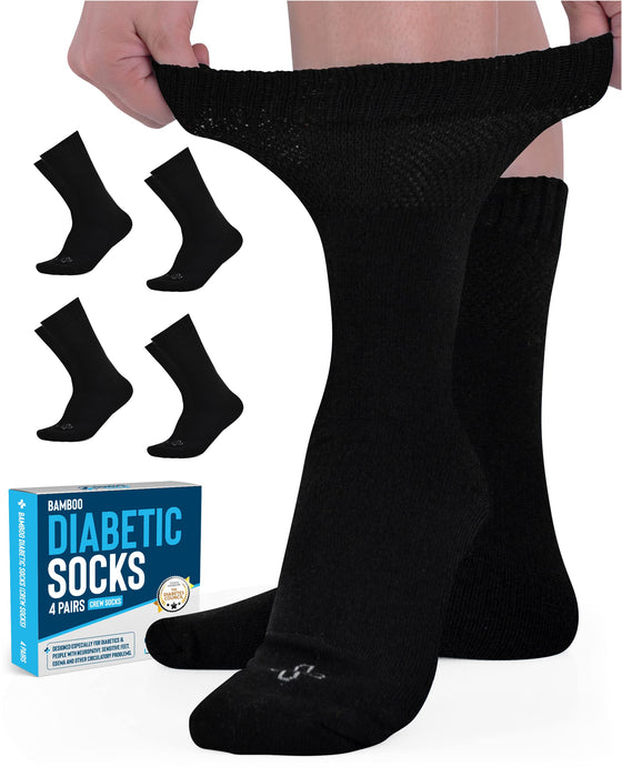 Doctor's Select Bamboo Diabetic Socks Women | Diabetic Socks for Women