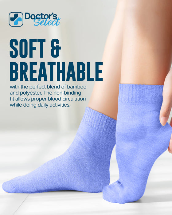 Doctor's Select Bamboo Diabetic Socks Women & Men | Bamboo Socks Womens