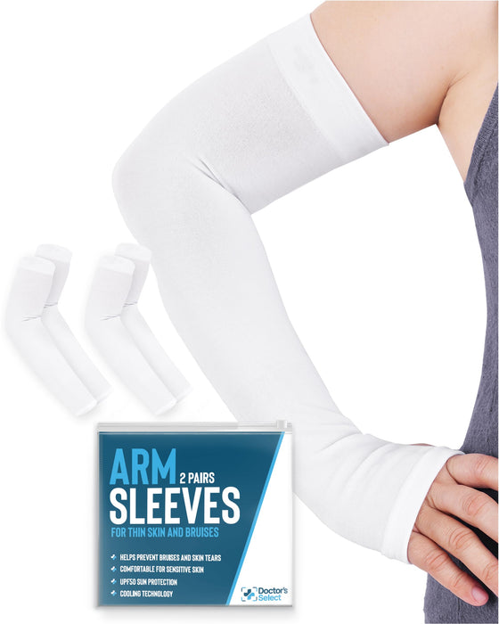Limbkeepers Protective Arm Sleeves : sleeves help prevent skin tears