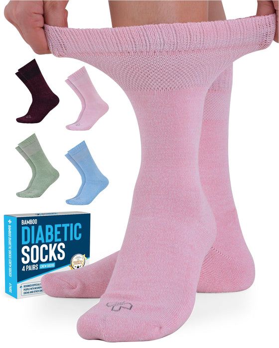 Doctor's Select Bamboo Diabetic Socks Women | Diabetic Socks for Women