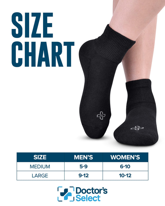 Doctor's Select Diabetic Socks for Men and Women | Mens Diabetic Socks