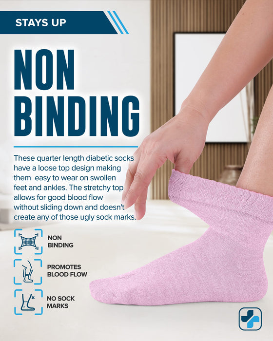 Doctor's Select Bamboo Diabetic Socks Women & Men | Bamboo Socks Womens