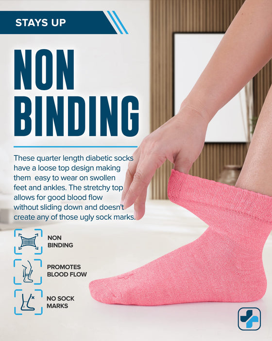 Doctor's Select Bamboo Diabetic Socks Women & Men | Bamboo Socks Womens