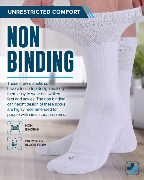 Doctor's Select Bamboo Diabetic Socks Women | Diabetic Socks for Women