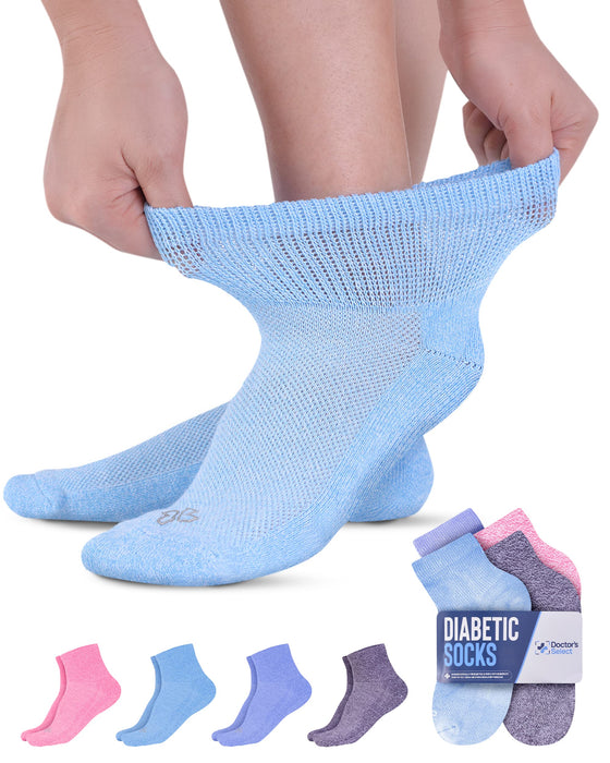 Doctor's Select Diabetic Socks for Men and Women | Mens Diabetic Socks