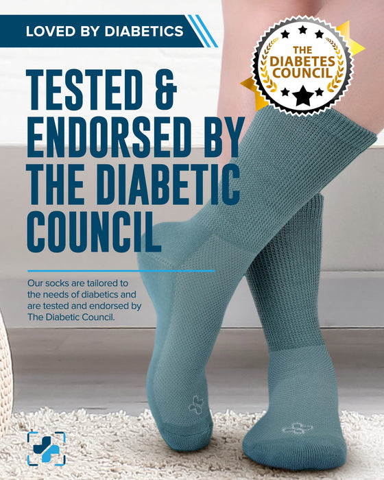 Doctor's Select Diabetic Socks for Men and Women | Diabetic Socks Women | Mens Diabetic Socks