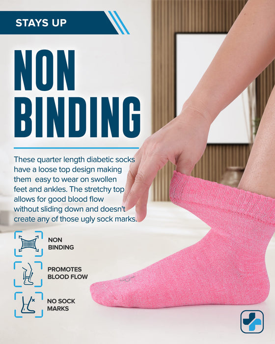 Doctor's Select Bamboo Diabetic Socks Women & Men | Bamboo Socks Womens