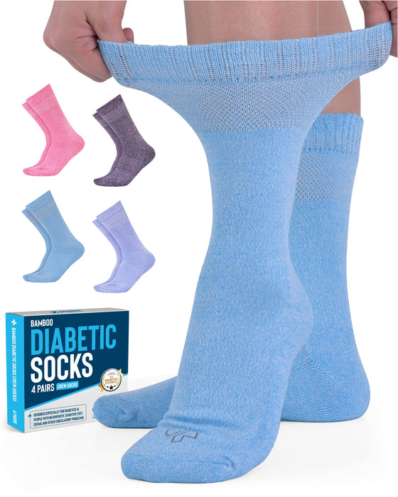 Doctor's Select Bamboo Diabetic Socks Women | Diabetic Socks for Women